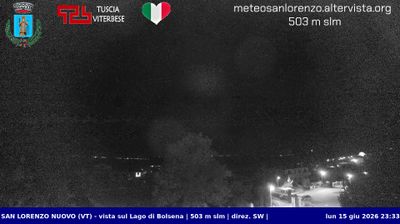 immagine della webcam nei dintorni di Acquapendente: webcam San Lorenzo Nuovo
