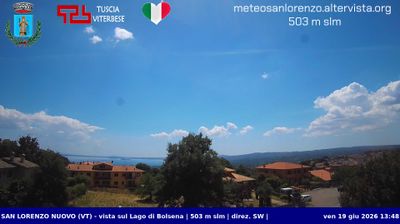 immagine della webcam nei dintorni di Marta: webcam San Lorenzo Nuovo