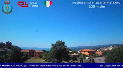 immagine della webcam nei dintorni di Monte Amiata: webcam San Lorenzo Nuovo