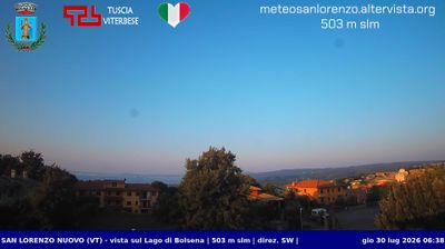 immagine della webcam nei dintorni di Castell'Azzara: webcam San Lorenzo Nuovo