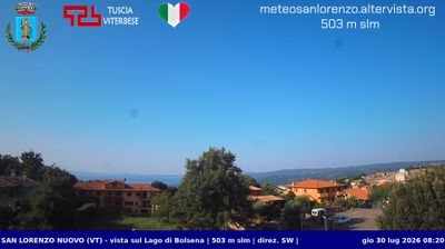immagine della webcam nei dintorni di Castell'Azzara: webcam San Lorenzo Nuovo