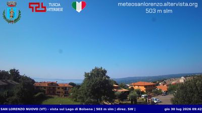 immagine della webcam nei dintorni di Lubriano: webcam San Lorenzo Nuovo
