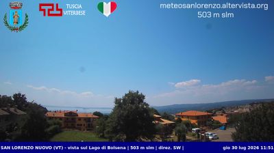 immagine della webcam nei dintorni di Castel Viscardo: webcam San Lorenzo Nuovo