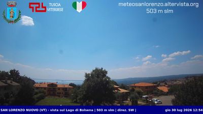 immagine della webcam nei dintorni di Castel Viscardo: webcam San Lorenzo Nuovo