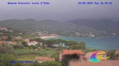 immagine della webcam nei dintorni di Marina di Campo: webcam Procchio