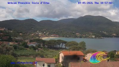 immagine della webcam nei dintorni di Portoferraio: webcam Procchio