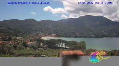 immagine della webcam nei dintorni di Portoferraio: webcam Procchio