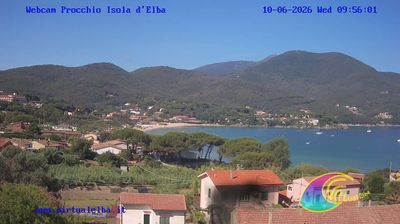 immagine della webcam nei dintorni di Rio Marina: webcam Procchio