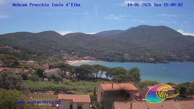 immagine della webcam nei dintorni di Campo nell'Elba: webcam Procchio