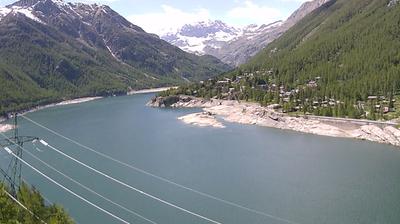 immagine della webcam nei dintorni di Alpe Cialma: webcam Ceresole Reale