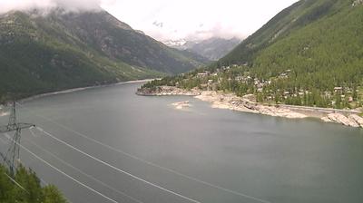 immagine della webcam nei dintorni di Cantoira: webcam Ceresole Reale