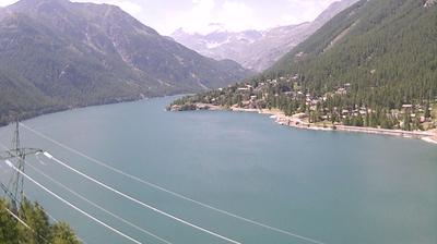 immagine della webcam nei dintorni di Rhemes-Notre-Dame: webcam Ceresole Reale