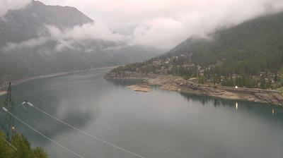 immagine della webcam nei dintorni di Ala di Stura: webcam Ceresole Reale