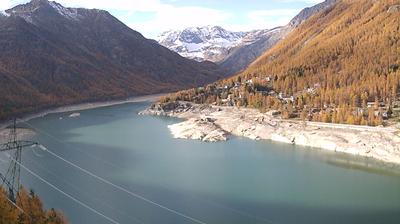 immagine della webcam nei dintorni di Rhemes-Notre-Dame: webcam Ceresole Reale