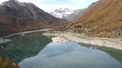 immagine della webcam nei dintorni di Rhemes-Notre-Dame: webcam Ceresole Reale