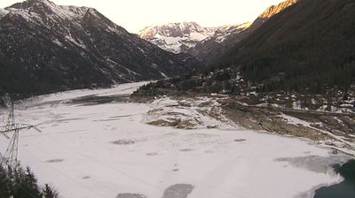immagine della webcam nei dintorni di Cantoira: webcam Ceresole Reale