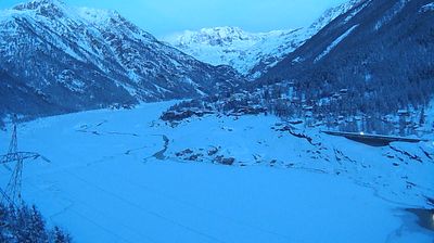immagine della webcam nei dintorni di Alpe Cialma: webcam Ceresole Reale