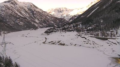 immagine della webcam nei dintorni di Noasca: webcam Ceresole Reale