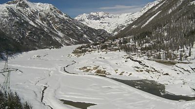 immagine della webcam nei dintorni di Cantoira: webcam Ceresole Reale