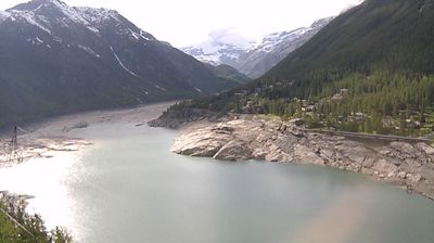 immagine della webcam nei dintorni di Noasca: webcam Ceresole Reale