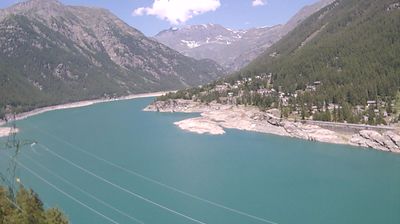 immagine della webcam nei dintorni di Noasca: webcam Ceresole Reale