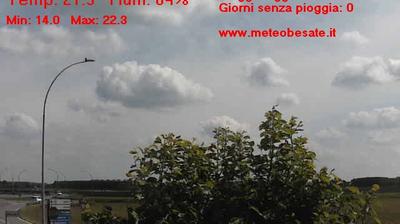 immagine della webcam nei dintorni di Milano Conca Fallata: webcam Besate