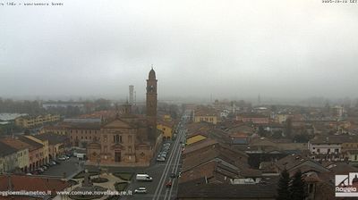 immagine della webcam nei dintorni di Bagnolo in Piano: webcam Novellara