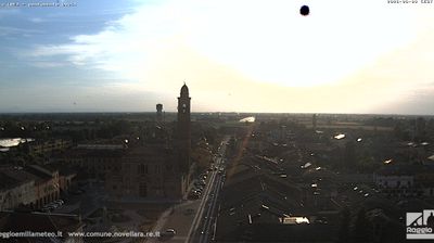 immagine della webcam nei dintorni di Reggio Emilia: webcam Novellara