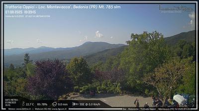 Preview delle webcam di San Giacomo Roncole: Passo di Montevaca