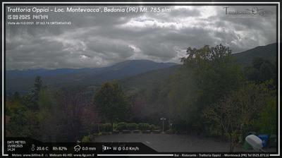 immagine della webcam nei dintorni di Varese Ligure: webcam Bedonia