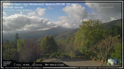 immagine della webcam nei dintorni di Morfasso: webcam Bedonia