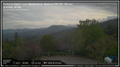 immagine della webcam nei dintorni di Zignago: webcam Bedonia