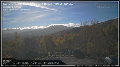 immagine della webcam nei dintorni di Bardi: webcam Bedonia