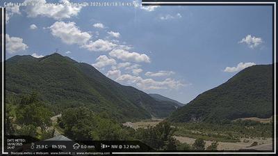 immagine della webcam nei dintorni di Schia Monte Caio: webcam Calestano