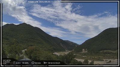 immagine della webcam nei dintorni di Salsomaggiore Terme: webcam Calestano