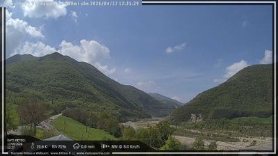 immagine della webcam nei dintorni di Schia Monte Caio: webcam Calestano