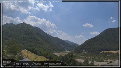 immagine della webcam nei dintorni di Langhirano: webcam Calestano