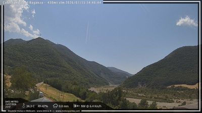 immagine della webcam nei dintorni di Salsomaggiore Terme: webcam Calestano