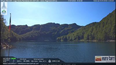 immagine della webcam nei dintorni di Capanne di Sillano: webcam Prato Spilla