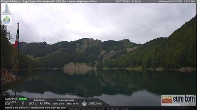 immagine della webcam nei dintorni di Monte Giogo: webcam Prato Spilla