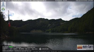 immagine della webcam nei dintorni di Borgo Val di Taro: webcam Prato Spilla