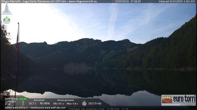 immagine della webcam nei dintorni di Busana: webcam Prato Spilla