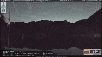 immagine della webcam nei dintorni di Cerreto Laghi: webcam Prato Spilla