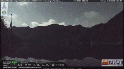 immagine della webcam nei dintorni di Monte Giogo: webcam Prato Spilla
