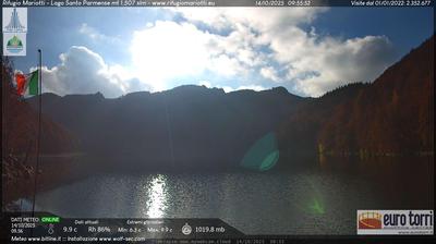 immagine della webcam nei dintorni di Monte Giogo: webcam Prato Spilla