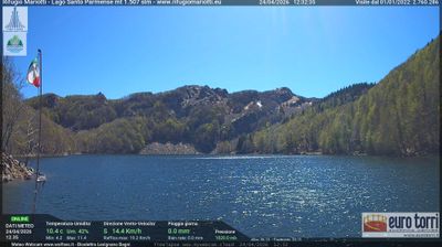 immagine della webcam nei dintorni di Corniglio: webcam Prato Spilla