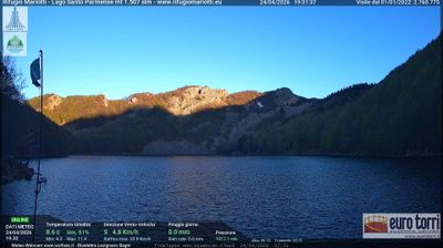 immagine della webcam nei dintorni di Capanne di Sillano: webcam Prato Spilla