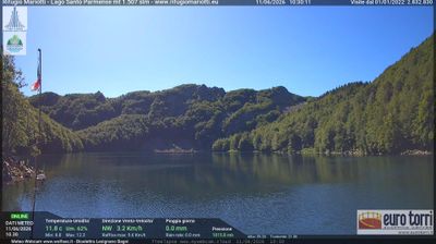 immagine della webcam nei dintorni di Fivizzano: webcam Prato Spilla