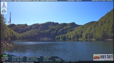 immagine della webcam nei dintorni di Fivizzano: webcam Prato Spilla