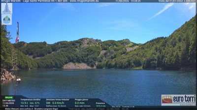 immagine della webcam nei dintorni di Sillano: webcam Prato Spilla